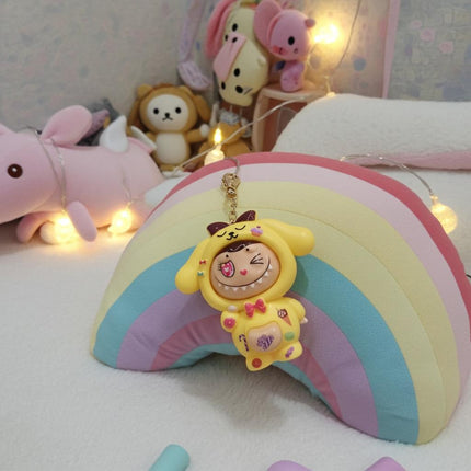 Labubu Face Changing Keychain