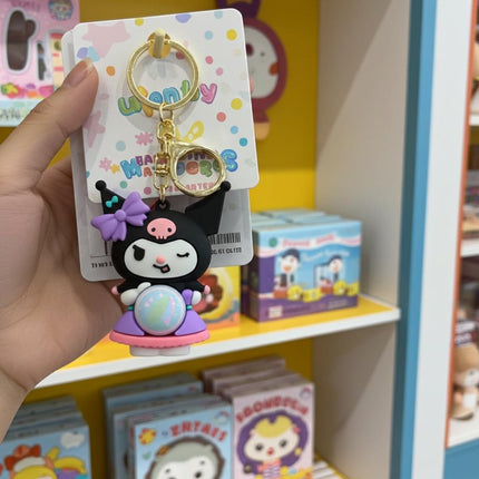 Kuromi Light Keychain