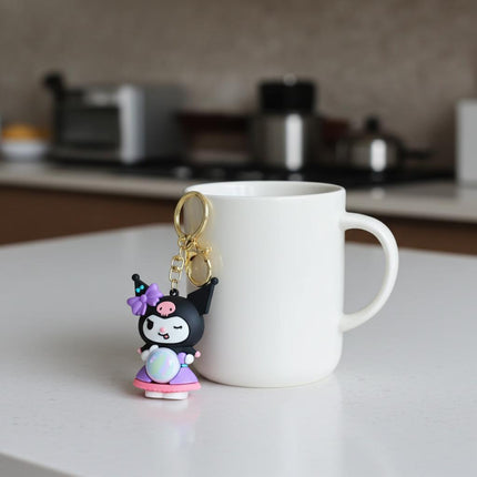 Kuromi Light Keychain