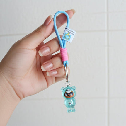 Acrylic Teddy Bag Charm
