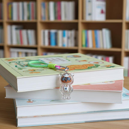 Acrylic Teddy Bag Charm