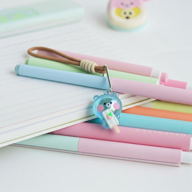 Acrylic Teddy Bag Charm