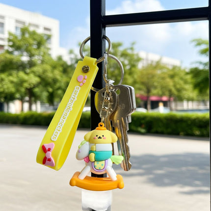 Kawaii Trojan Horse Keychain