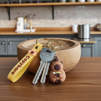 Capybara Keychain