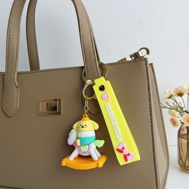 Kawaii Trojan Horse Keychain