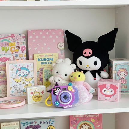 Kawaii Camera Keychain with Projector