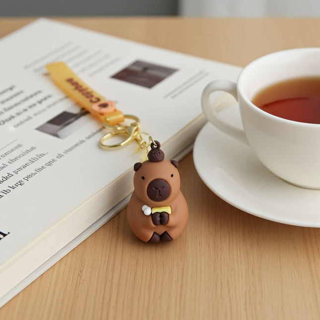 Capybara Keychain