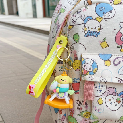 Kawaii Trojan Horse Keychain