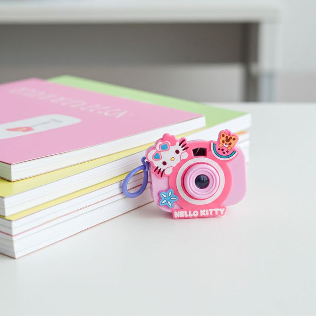 Kawaii Camera Keychain with Projector