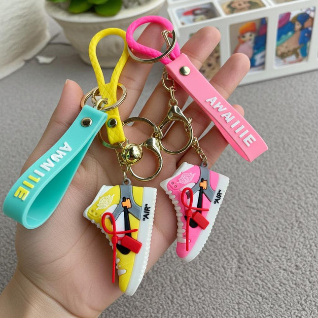 Jordan Shoe Rubber Keychain