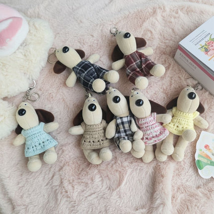 Plush Dog Bag Charm / Keychain