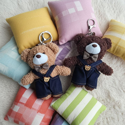 Plush Teddy Bag Charm / Keychain