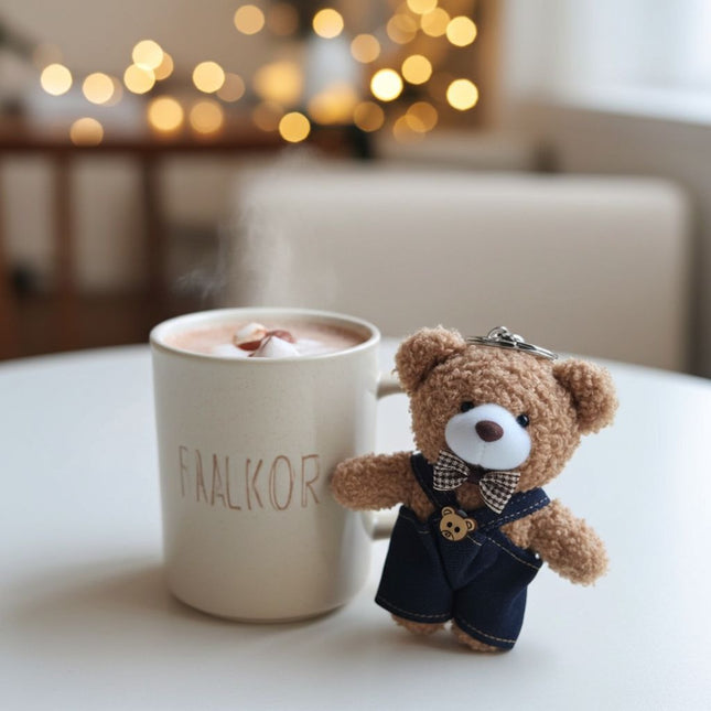 Plush Teddy Bag Charm / Keychain