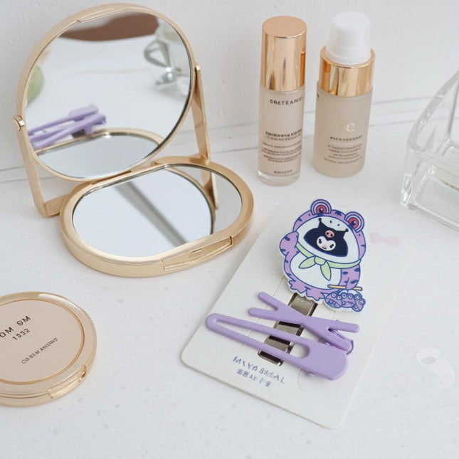 Purple Cartoon Hair Clip Set | Cute Kawaii Hair Accessories