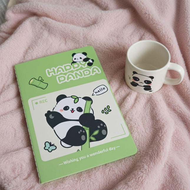 Cute Panda Notebook – Kawaii Aesthetic Journal for School, Office & Daily Notes
