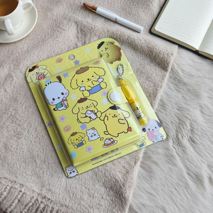 Pompompurin Secret  Diary with Magic Pen – Cute Sanrio Notebook for Kids & Teens
