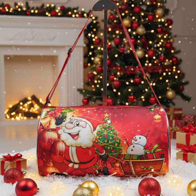 Christmas Theme Duffle Bag