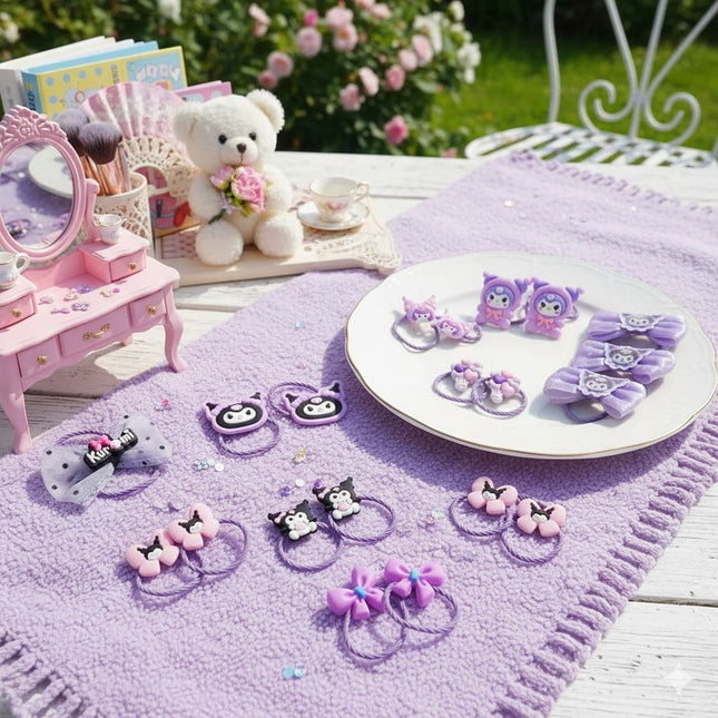 Kuromi Hair Rubber Bands