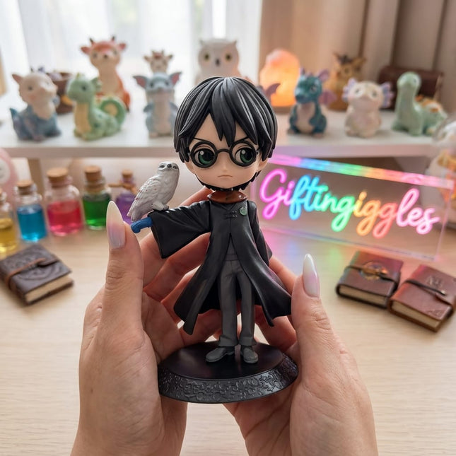 Harry Potter Figurine With Hedwig