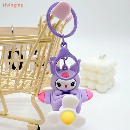 Kawaii Plane Keychain