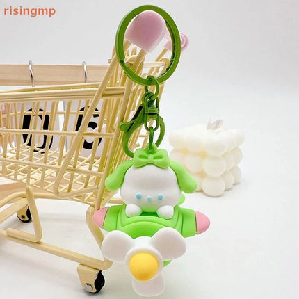Kawaii Plane Keychain