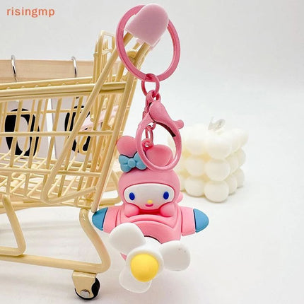 Kawaii Plane Keychain