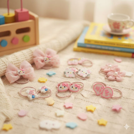 Hello Kitty Hair Rubber Bands
