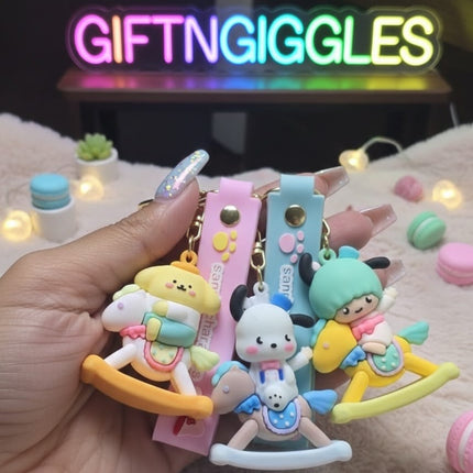 Sanrio Trojan Horse Keychain / Bag Charm