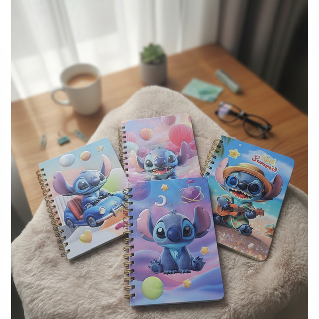 Stitch A5 Spiral Diary