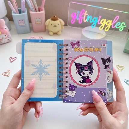 ✨ Kawaii Sanrio Character Spiral Mini Diaries ✨