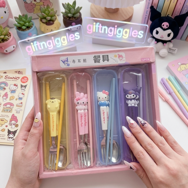 Sanrio Cutlery Set