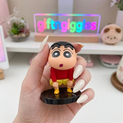 Adorable Shinchan Figurine for Desk Decor