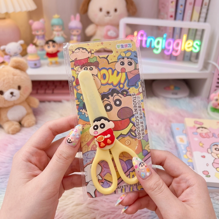 Crayon Shinchan Character Safety Scissors for School & Crafts