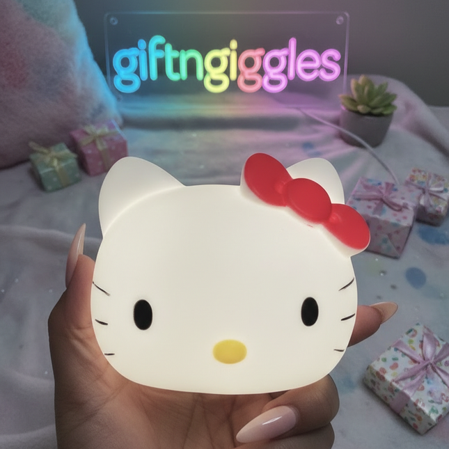Hello Kitty Face Lamp