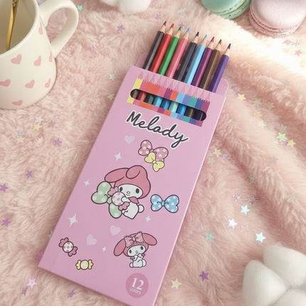 Kawaii Sanrio Colour Pencils