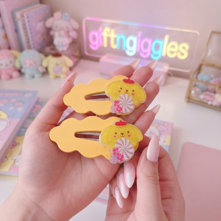 Adorably Kawaii Sanrio Tic-Tac Hair Accessory Pair 🌈💫