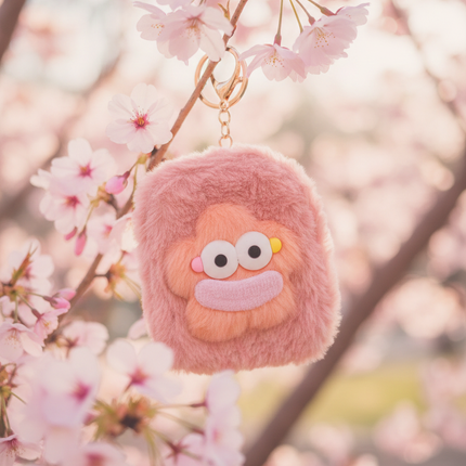 Fluffy Coin Purse Bag Charm