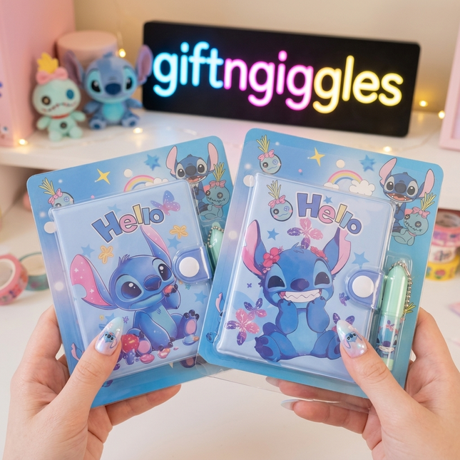 Stitch Pocket Diary with Pen