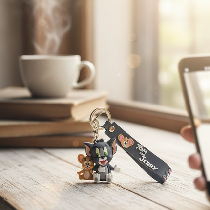 Tom nd Jerry Keychain / Bag Charm