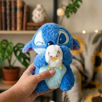 Stitch Plushy with Baby Chick