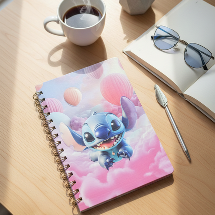 Stitch A5 Spiral Diary