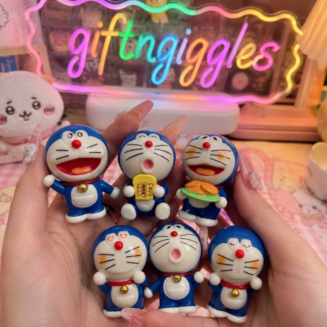 Adorable Doraemon  Figurines 🤖✨