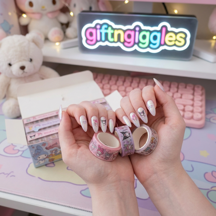 Sweet Dreams Washi Tape Set (Sanrio Inspired) 💖🍥🌸