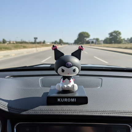 Kuromi Bobble Head