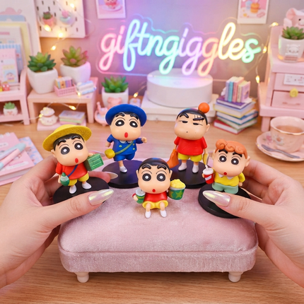 🌟 Adorable Crayon Shinchan Collector Figurines 🌟