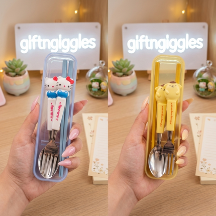 Sanrio Cutlery Set