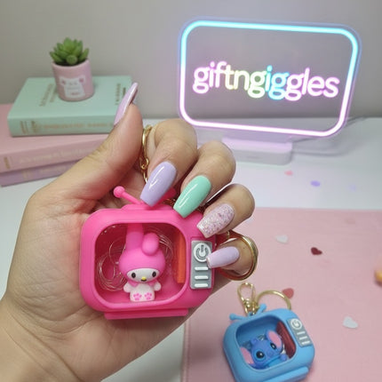 Tv  keychain