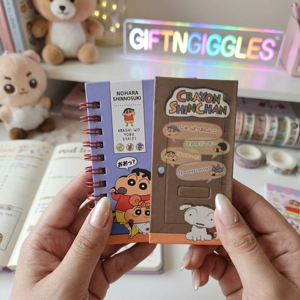 Shinchan Pocket Diary with Magnetic Closure