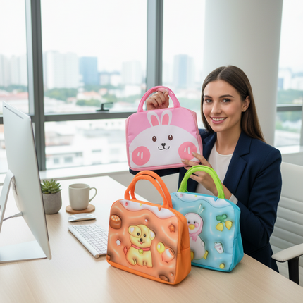 Cute Insulated Lunch Bag