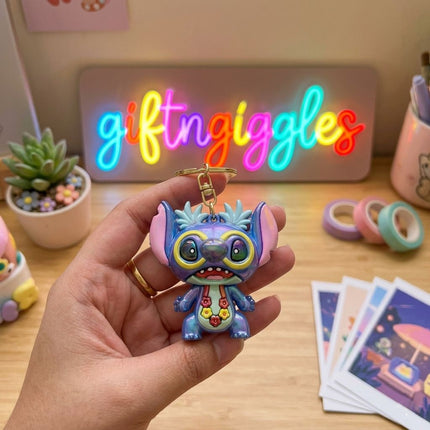 Acrylic Stitch Keychain
